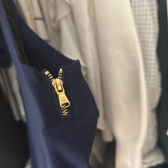 Women's Navy Top - Picture 3 of 3